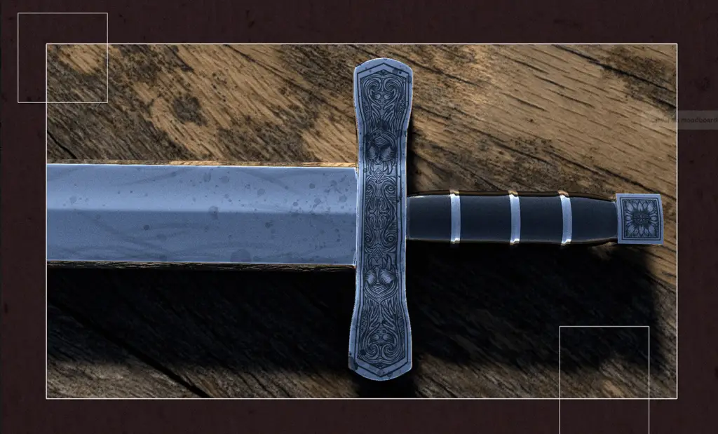 projekt knights treasure - miecz 1