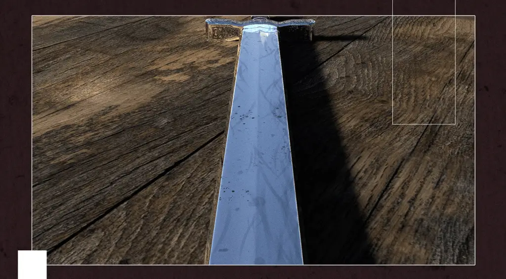 projekt knights treasure - miecz 2