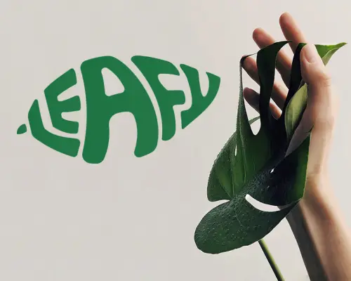 Projekt marki suplement&oacute;w diety Leafy
