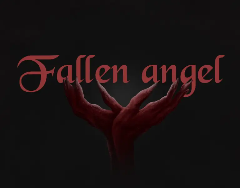 okładka fallen angel