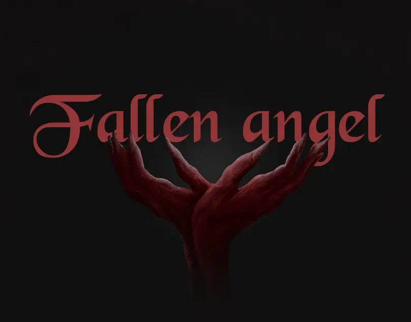 okładka fallen angel