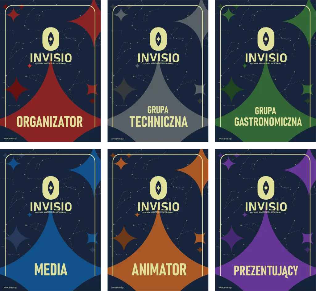 wszystkie identyfikatory invisio