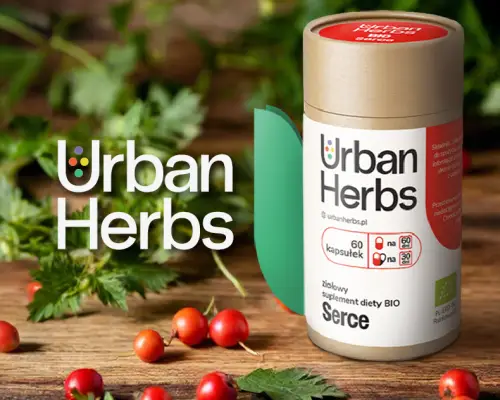 Suplementy Urban Herbs &ndash; obsługa graficzna